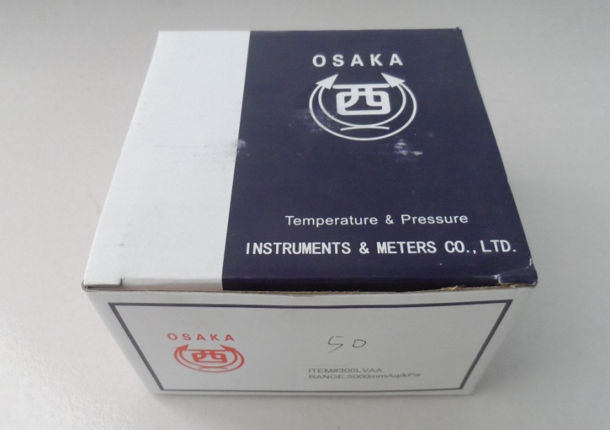 Japan OSAKA Micro pressure gauge